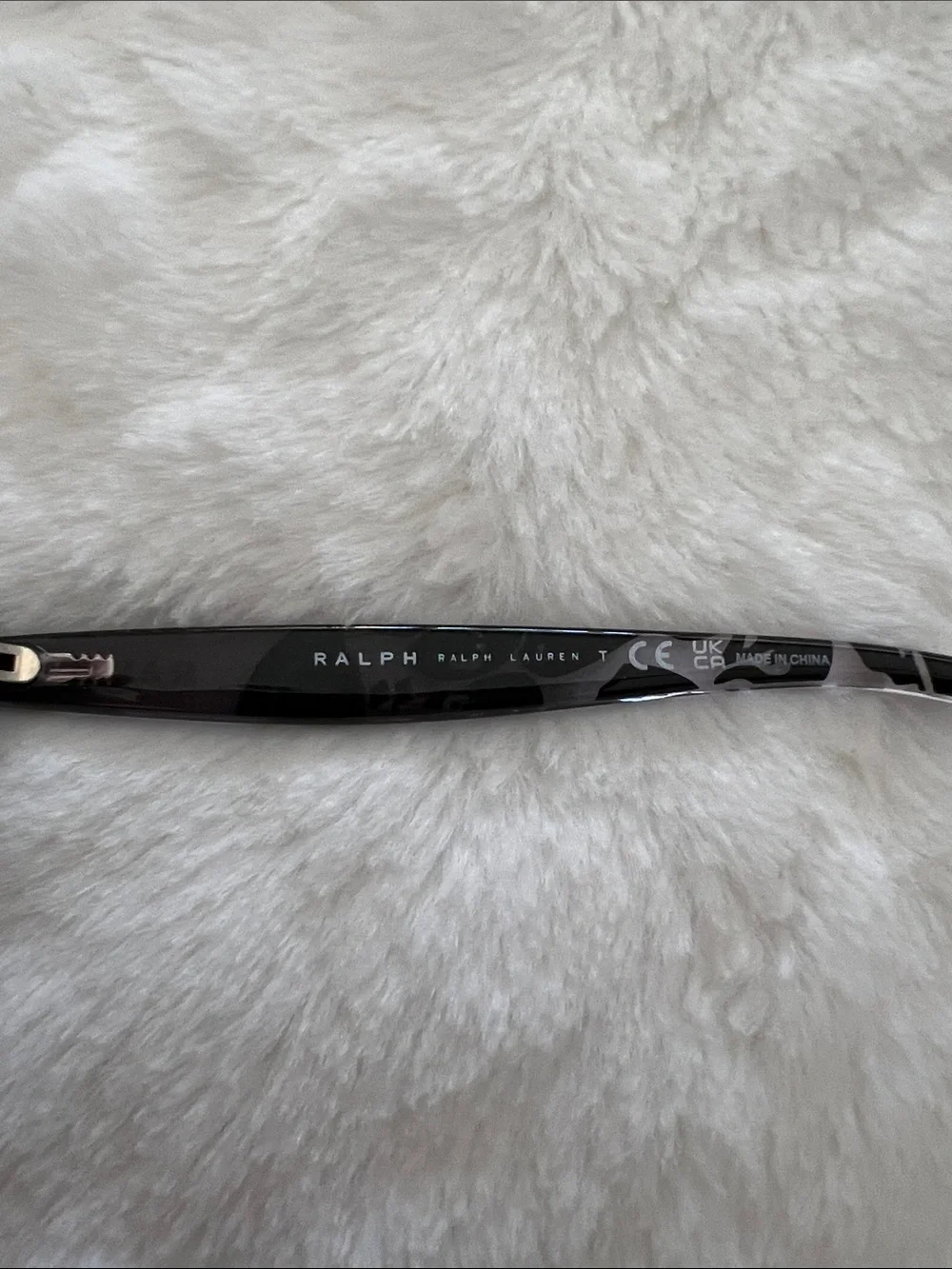 Ralph Lauren Translucent Gray Cat-Eye Glasses for Women